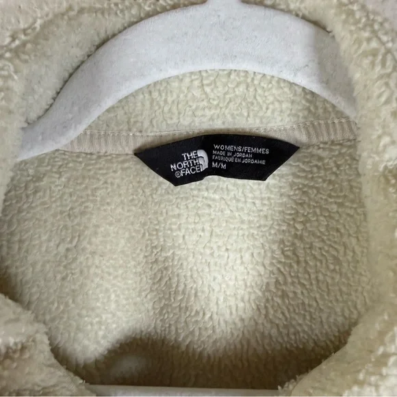 The North Face Women's White Fleece-Lined Jacket Medium - Picture 5 of 8